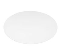 MUSISALY Disco Acrílico Transparente Redondo 25 CM 3 MM para Marcos de Fotos y Manualidades Bordes Suaves, Lámina Acrílica Durable para Proyectos Artísticos