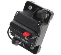 MUSISALY Disyuntor Fusible de 12-36 V para Coche y Remolque Protección de Alta Corriente y Reinicio Manual para Circuitos Eléctricos Seguros