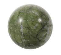 MUSISALY Esfera de Jade Natural Pulido 5-6 Cm, Adorno Feng Shui para Decoración del Hogar, Cristal para Meditación y Energía Positiva, Piedra Esférica para Oficina y Sala de Estar