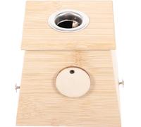 MUSISALY Estuche para Quemador de Moxibustión de Madera y Metal, Portátil, Fácil de Llevar y Seguro para Terapia Corporal en Casa