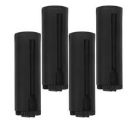 MUSISALY Extremo de Cinturón Retráctil para Barreras, Set de 4 Piezas Plásticas Diseño Robusto, Compatible Barandillas y Líneas de Propiedad en Entornos Comerciales y Residenciales