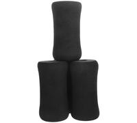 MUSISALY Funda para Rodillo de Espuma 4 Piezas Almohadillas de Espuma para Pies Repuesto para Equipo de Gimnasio y Máquina de Extensión de Piernas Accesorio para Entrenamiento Casa