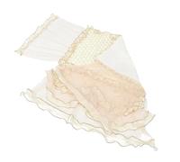MUSISALY Funda Protectora de Poliéster para Microondas Beige, Lavable y Fácil de Usar, Cubierta para Horno que Decora y Protege Estaciones