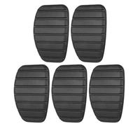 MUSISALY Fundas de Goma para Pedales de Embrague de Coche 5 Piezas Negras Resistentes al Aceite y Altas Temperaturas Compatibles Varios Modelos Protección Antideslizante para Uso