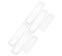 MUSISALY Fundas y Resistencia al Deslizamiento Transparentes Agarre Cómodo 6 de Silicona para Control Remoto de Aire Acondicionado y Televisión para Celebracion Verano