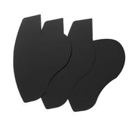 MUSISALY Juego de 3 Tarjetas Negras para Realzar y Definir la Línea del Cabello y Barba Masculina Herramienta Guía para Forma Precisa Spray de Fibras Capilares Adecuado para Barberías y