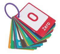 MUSISALY Juegos de Tarjetas Didácticas Educativas, 2 Sets Números y Partes del Cuerpo, Material Seguro y Duradero, Tamaño Portátil, Juguetes de Aprendizaje Cognitivo para Preescolar