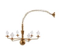 MUSISALY Lámpara Colgante LED Miniatura para Casas de Muñecas Modelo de Lámpara de Techo Luz Cálida Accesorios para Mesas de Arena y Decoración de Paisajes en Miniatura