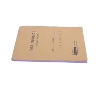 MUSISALY Libro de Recibos de Facturas Comerciales, Formulario de Factura Minorista, Talonario de 2 Partes, Papel, 100 Páginas, para Seguimiento de Pedidos y Registros Financieros