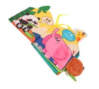 MUSISALY Libro para Educación Temprana y Arrugado Juguete Dentición para Bebés de Meses Libros Interactivos para Pequeños para Jugar