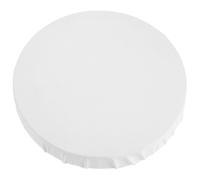 MUSISALY Lienzo Ovalado de Lino Blanco Soporte Resistente para Pintura al Óleo y Manualidades Artísticas DIY