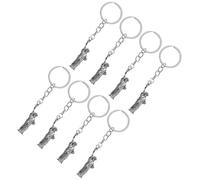 MUSISALY Llaveros Patrióticos del 4 de Julio, 8 Piezas Colgante de Estatua Libertad en Metal Resistente, Tamaño Pequeño, Ideales para Regalos de Fiesta y Decoración de Eventos
