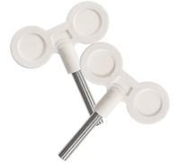 MUSISALY Llaves para Cuerda de Caja de Música 2 Piezas Barra en Forma de T Metálica de 27 Mm Accesorios de Repuesto para Mecanismo Musical DIY para Cajitas Musicales y Decoración del Hogar