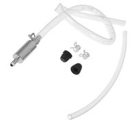 MUSISALY Manguera de Purga de Freno para Motocicleta, Kit Unidireccional Transparente Conector Rápido, Material Flexible Resistente al Aceite, Herramienta de Reparación y Drenaje de Líquido