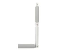 MUSISALY Manivela de Ventana Curva de Aluminio para Toldo Exterior, Manija Metálica Plegable para Apertura Manual, Compatible Herrajes de Patio y Balcón, Uso en Hogar y Oficina