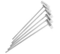 MUSISALY Martillo Auxiliar De Bloques De Construcción y Joyería para Relojero, Herramienta Pequeña De Precisión 19 Cm, 5 Piezas, Montaje Creativo y Reparación Manualidades