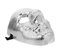 MUSISALY Máscara Ligera y Cómoda de Bola de Discoteca Brillante Diseño Moderno para Hombres y Mujeres para Carnaval y Fiesta de Halloween