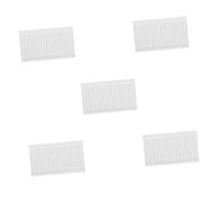 MUSISALY Mini Moldura de Pared Blanca para Casa de Muñecas en Miniatura Paneles de Revestimiento de Madera Accesorios Decorativos de Faldón de Pared Tamaño Pequeño para Decoración de
