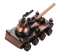 MUSISALY Modelo Diseño Único para Decoración del Hogar de Tanque de Hierro y Atención al Detalle, Adecuado para Exhibición en Vitrinas y Colecciones Exclusivas