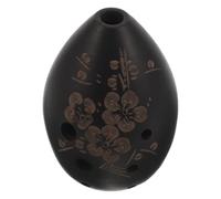 MUSISALY Ocarina de 8 Agujeros Tradicional China de Cerámica Ligera, Instrumento de Viento Portátil para Estudiantes y Práctica en Cualquier Lugar