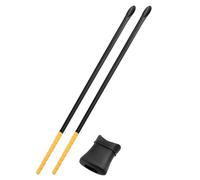 MUSISALY Palillos Chinos de Silicona para Cocinar en Casa, Palillos Largos para Cocinar Resistentes al Calor, Lavables Decoloración, Ideales para Comer Hot Pot en Familia