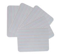 MUSISALY Paquete de 5 Tableros Borrables de Doble Cara con Líneas y Superficie Lisa para Aula y Oficina, Material de Alta Densidad, Fácil de Borrar y Reescribir