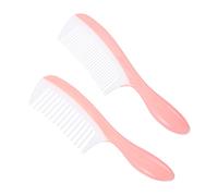 MUSISALY Peine para El Cabello de Doble Cara Y Anchos de Plástico Desenredante para Cabello Mojado Cepillo Suave para Peinar Extensiones para Hombres Mujeres Niños Y Niñas