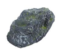MUSISALY Piedra Decorativa Musgo Artificial Verde para Jardines y Dioramas, Resistente al Exterior, Mantenimiento sin Esfuerzo, Tamaño 29x14x6.5 Cm, Material Fibra de Vidrio