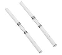 MUSISALY Pinceles de Línea para Uñas Bolígrafo Doble Punta 2 Unidades Metal y Fibra Portátil Arte de Uñas Profesional para Gel y Diseño Detallado