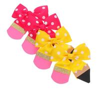 MUSISALY Pinzas Pelo Lazo Grande para Niñas 2 Pares Accesorios para Bebés y Niñas Pequeñas Diseño Seguro y Ligero Colores Vivos Ideales Vuelta al Cole y Uso Diario