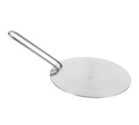 MUSISALY Placa Adaptadora de Acero Inoxidable de 18 Cm y Alta Conducción de Calor Mango Desmontable para Placa de Inducción para Cocina Portátil