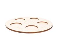 MUSISALY Placa Educativa de Madera 5 Compartimentos para Ciclo de Crecimiento Animal, Juguete Cognitivo Didáctico, Bandeja Aprendizaje Montessori para Proyectos Escolares y Juegos