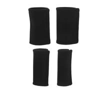 MUSISALY Protector de Cuadro para Bicicleta de Montaña Neopreno 4 Unidades Negras Funda Protectora Antirrayas E Impactos Compatible para Protección de Tubo Ciclismo Off-Road