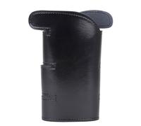 MUSISALY Protector de Trompeta de Cuero Negro Fácil Instalación, Funda de Pu Que Prolonga la Vida Útil Trompeta para Músicos Profesionales