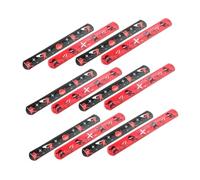 MUSISALY Pulsera Ninja Slap de Pvc, Lote de 24 Piezas para Niños