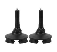 MUSISALY Puntas de Bastón Antideslizantes 2 Piezas Base Cuádruple de Goma para Bastones de Senderismo Diámetro Interior 19 MM Accesorio para Muletas y Bastones de Apoyo Uso en Exterior