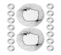 MUSISALY Red Invisible Cabello Mujer Redecillas Negras Elásticas para Moños de Ballet 22 Pulgadas 120 Unidades Malla Fina Lavable para Peinados Danza y Uso Diario