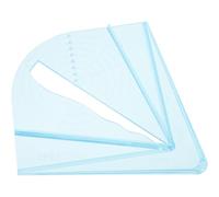 MUSISALY Regla Diseño y Precisas Racional Mediciones Plástico Centrar Herramienta Profesional Madera de Proyectos de Carpintería y Bricolaje