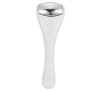 MUSISALY Rodillo de Masaje Facial Mini Bola, Varilla Manual para Ojos y Rostro, Ayuda a Reducir Ojeras y Bolsas, Blanco