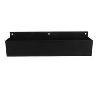 MUSISALY Soporte de aerosol de pared, organizador para botellas de spray, soporte para latas de aerosol, hierro negro, para garaje y taller, montaje en pared, uso resistente, diseño