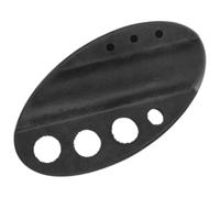 MUSISALY Soporte de silicona para tazas de de ovalado con 7 orificios, color negro, 1 pieza, organizador portátil para pigmentos y suministros de tatuaje profesional