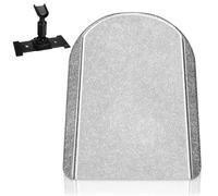 MUSISALY Soporte para Espejo Retrovisor de Aluminio, Base de Montaje Pequeña para Retrovisor de Coche, Pieza de Repuesto 1 Unidad, Adaptador para Instalación en Interior de Automóviles,