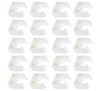 MUSISALY Soportes de Montaje para Motor Eléctrico Abrazaderas en C de Plástico Duradero, Tamaño Compacto, 20 Piezas, para Mini Unidades Eléctricas 130 y 140, Adecuado para Bricolaje