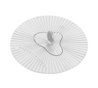 MUSISALY Tapa de Vela Perfumada de Metal Cubierta para Tarro de Cera Accesorio Moderno para Velas de Jarro Promueve una Combustión Uniforme