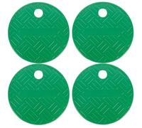 MUSISALY Tapa Válvula de Aireación Diseño Redondo de Plástico Verde , Fácil de Montar y Alta Fiabilidad Varios estilos para Caja de Válvulas de Rociadores Exterior para Varios estilos