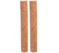 MUSISALY Tapones de Corcho Hechos a Mano Sellado Seguro 2 Piezas y Material Natural Marrón para Botellas de Vino y Vidrio Ideales para Bares y Hoteles