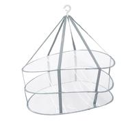 MUSISALY Tendedero Plegable Multifuncional de Malla Plana de Tres Colgador Resistente para Secado de Ropa para Hogar Balcón y Apartamento