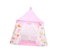 MUSISALY Tienda de Campaña Infantil Tipi con Diseño de Dibujos Animados Interior para Casa para Niñas Duradera Protección de Mosquitera