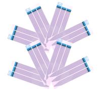 MUSISALY Tiras Adhesivas para Baterías de Teléfono 8 Hojas 24 Unidades Pegatinas Traseras para Batería Recortables Adhesivo Fuerte para Reparación y Mantenimiento de Móviles