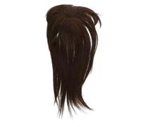 MUSISALY Toppers De Cabello Para Mujeres Invisibles Flequillo Extensiones De Volumen Para Cabello Fino Color Castaño